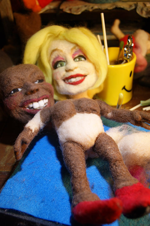 Whoopi doll in progress